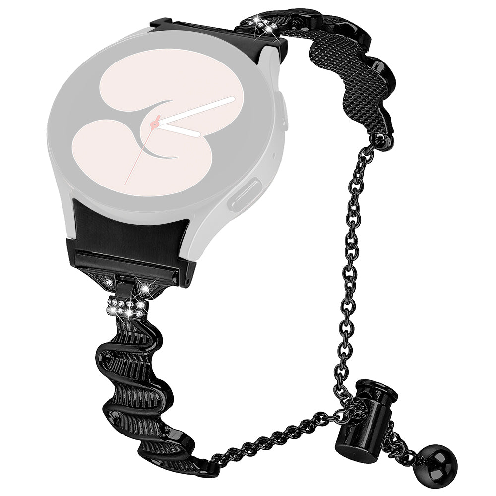 For Samsung Galaxy Watch6 40mm 44mm Watch6 Classic 43mm Watch Band with Connector Alloy Bracelet Strap For Samsung Galaxy Watch6 40mm 44mm Watch6 Classic 43mm Watch Band with Connector Alloy Bracelet Strap